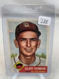 1953 Topps Cliff  Fannin #EX-MT ++ Nice