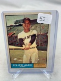 1961 Topps Felipe Alou #565 Hi Number