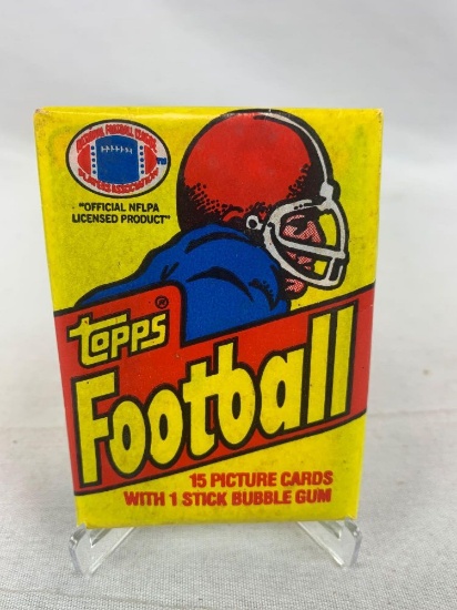 1981 Topps Fooball Unopened Pack