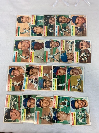 1956 Topps Baseball Lot