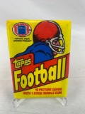 1981 Topps Fooball Unopened Pack