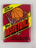 1981-82 Topps Unopened Basketball Pack