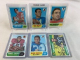 1968 Topps FB Star Lot