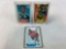 Three 1968 Topps Football Rookie Cards - Grabowski, Little & Russell