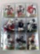 1996 Fleer Metal Football Set of 150 card which are metalized foil engraved by hand on each card fro