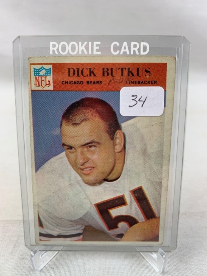 1966 Philadelphia Brand Butkus Rookie Card