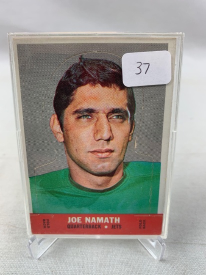 1968 Topps Stand Up Football Card #17 Joe Namath New York Jets