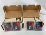 Two 1990-91 Skybox Basketball Sets with David Robinson & Michael Jordan cards included - MT Conditio