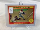 One 1961 Topps Baseball Cards - World Series Game #2 