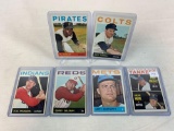 Six 1964 Topps Baseball High Number Cards - Pedro Gonzalez & Archie Moore Rookie Card #581; Larry Be