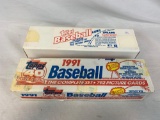 1991 Topps Baseball Factory Sealed Set & 1992 Topps Baseball Factory Sealed Set