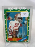 1986 Topps Football Card - Jerry Rice Rookie #161 - MT Condition