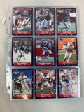 1991 Fleer Stars & Strips Football Set - 140 card set with stars - EX to MT Condition