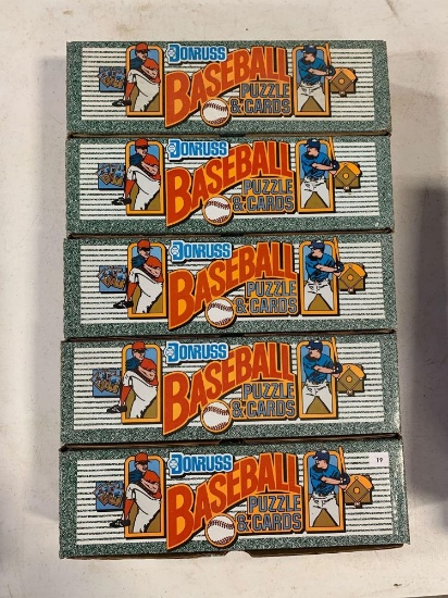 5-1990 Donruss Baseball Factory Sets