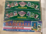(2) 1990 Uppder Deck & (1) 1989 Topps factory sealed sets