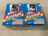 (2) 1992 Topps baseball wax boxes