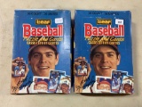 (2) 1988 Leaf baseball wax boxes