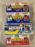 4 -1990's Hockey Factory Sets- 1990 Score, 1991 Topps