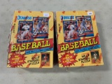 (2) 1991 Donruss factory sealed baseball wax boxes