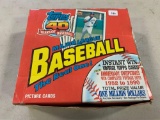 1991 Topps baseball wax box