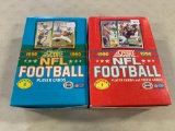 1990 Score Football wax boxes series 1 & 2