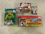 1993 Fleer final edition, 1990 & 1991 Topps traded sets