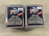 (2) 1991 Upper Deck factory sealed Football high number series