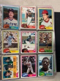 1981 Topps baseball complete set