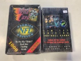 1992 Classic Draft Picks Football Wax Box/1991 Wild Card Football Box