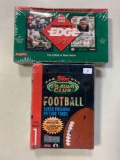 2- 1990's Football Wax Boxes- 1993 Series 1, Collectors Edge