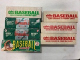 7- Fleer Complete Sets- 1988,(3) 1989, 1991, (2) 1992