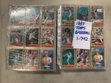 2-1987 Topps Complete Sets