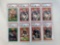 (8) 1989 Pro Set Graded cards Young, Thomas, Carter, Brown, Ditka