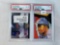 (2) 1995 Donruss Gwynn/Oâ€™Neill PSA 7 & 8