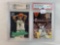 (2) Graded Basketball cards Shaquille Oâ€™Neal & Stephen Marbury