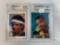 Beckett graded Barry Bonds & Deion Sanders