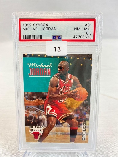 1992 Skybox Michael Jordan PSA 8.5