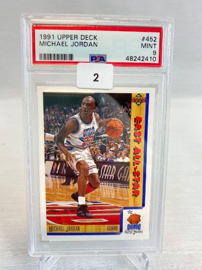 1991 Upper Deck Michael Jordan PSA 9