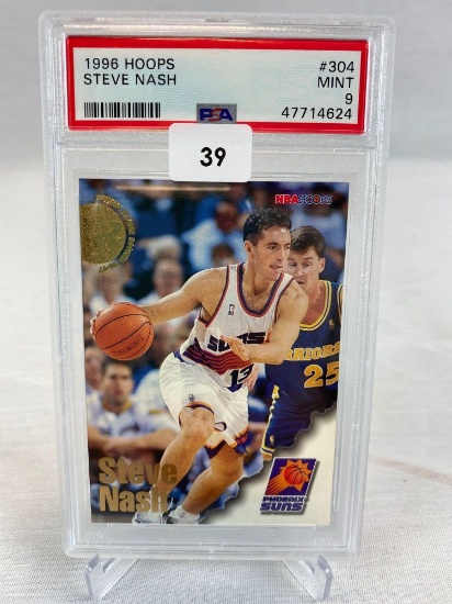 1996 Hoops Steve Nash PSA 9