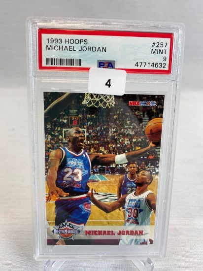 1993 Hoops Michael Jordan PSA 9