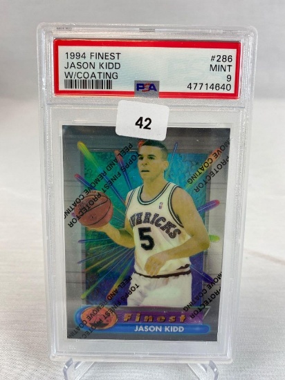 1994 Finest Jason Kidd PSA 9