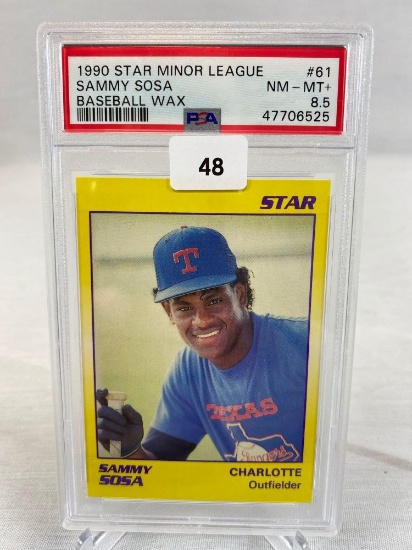 1990 Star Minor League Sammy Sosa PSA 8.5