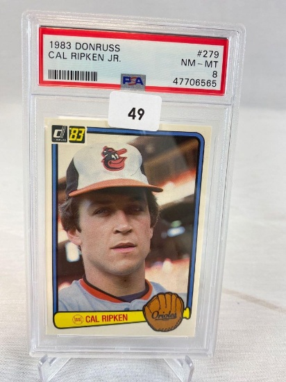 1983 Donruss Cal Ripken Jr. PSA 8