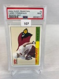 2004 Fleer Tradition Larry Fitzgerald Signing Day PSA 9