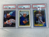 (3) Larry Walker PSA Graded