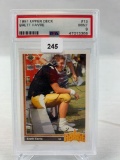 1991 upper deck Brett Favre PSA nine