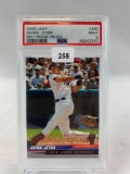 2005 leaf Derek Jeter read press proof PSA nine