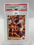 1991UD final edition Ivan Rodriguez PSA nine