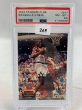 1992 stadium club Shaquille Oâ€™Neal PSA 8.5