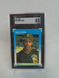 1987 Fleer Barry bonds SGC 8